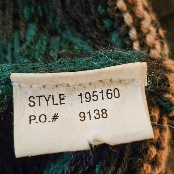 90s Vintage Signatures Northern Isle Hand Embroidered Button Up Sweater Size M - Picture 9 of 10